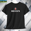 Beck's Brewery German Beer T-Shirt Logo Many Colors Size S to 5XL Made in USA