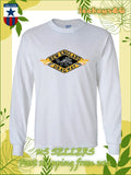 New England Dragway Logo Men's Long Sleeve T-Shirt American T-Shirt