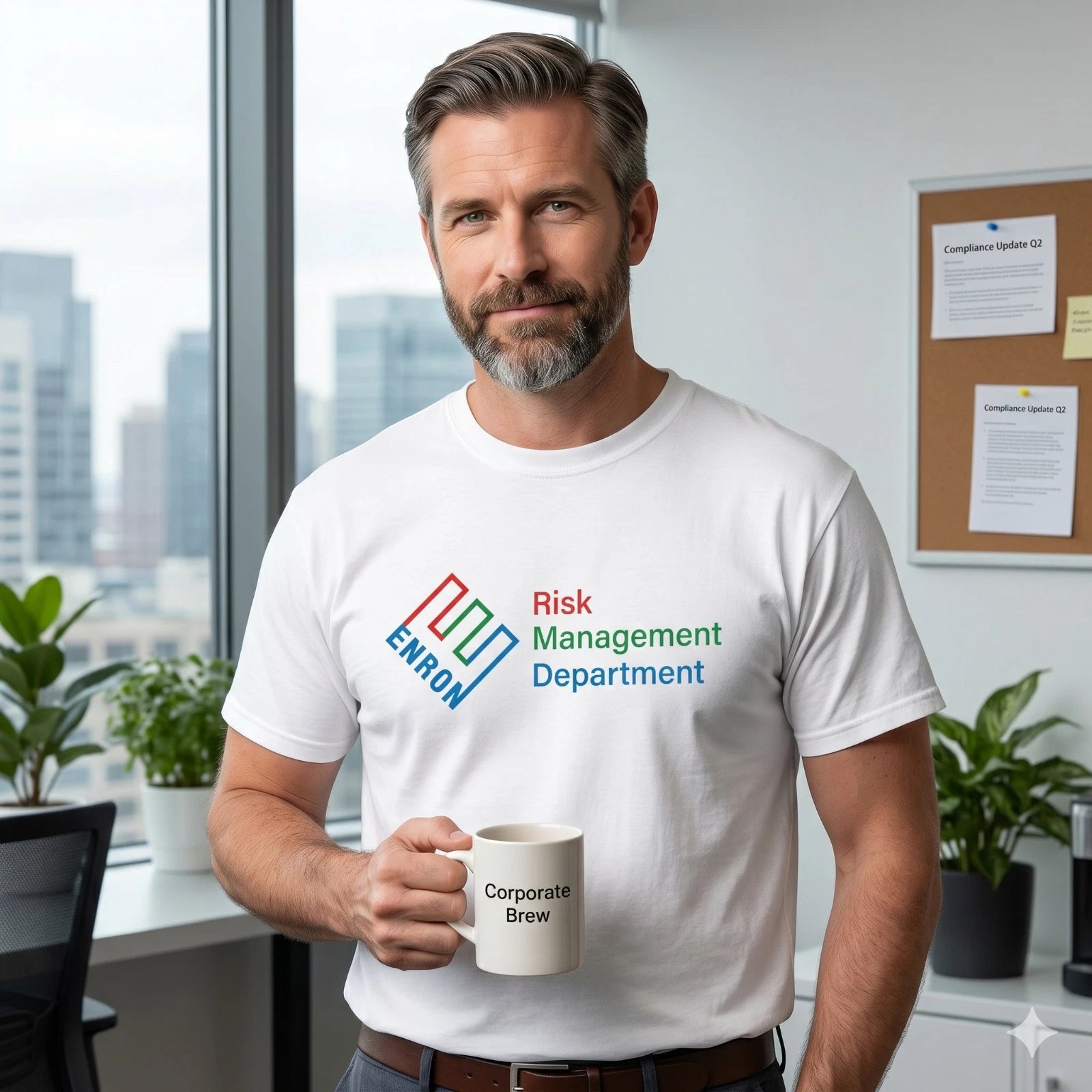 Enron Risk Management Department T-Shirt
