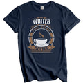 Writer Fueled By Coffee Funny Writing Graphic T-Shirt