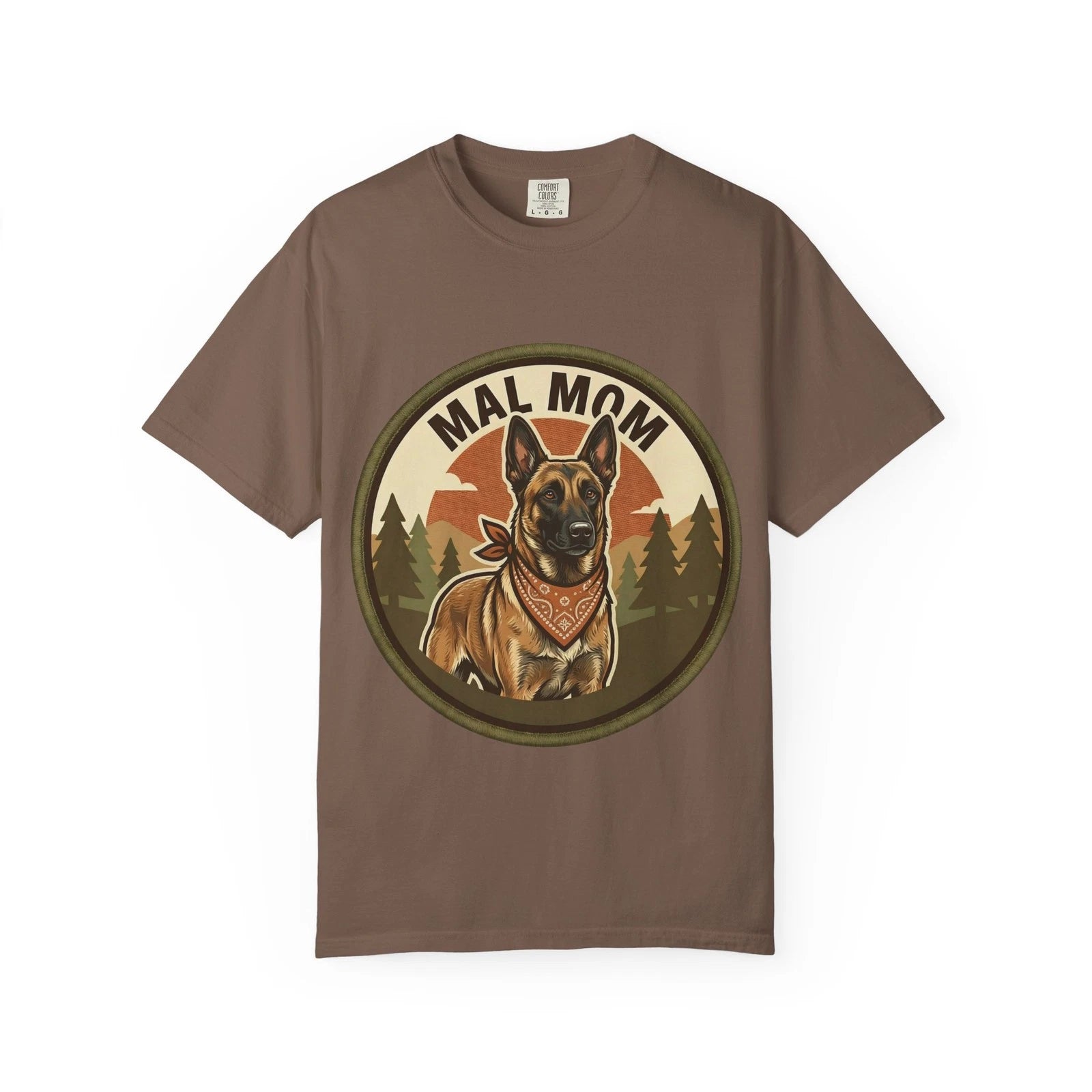 Belgian Malinois Mom T-Shirt Mal Dog Gift Women Tee Maligator Mothers Day