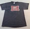 Mexican High Life Beer Spoof Logo Mens Medium Black Cotton T-shirt