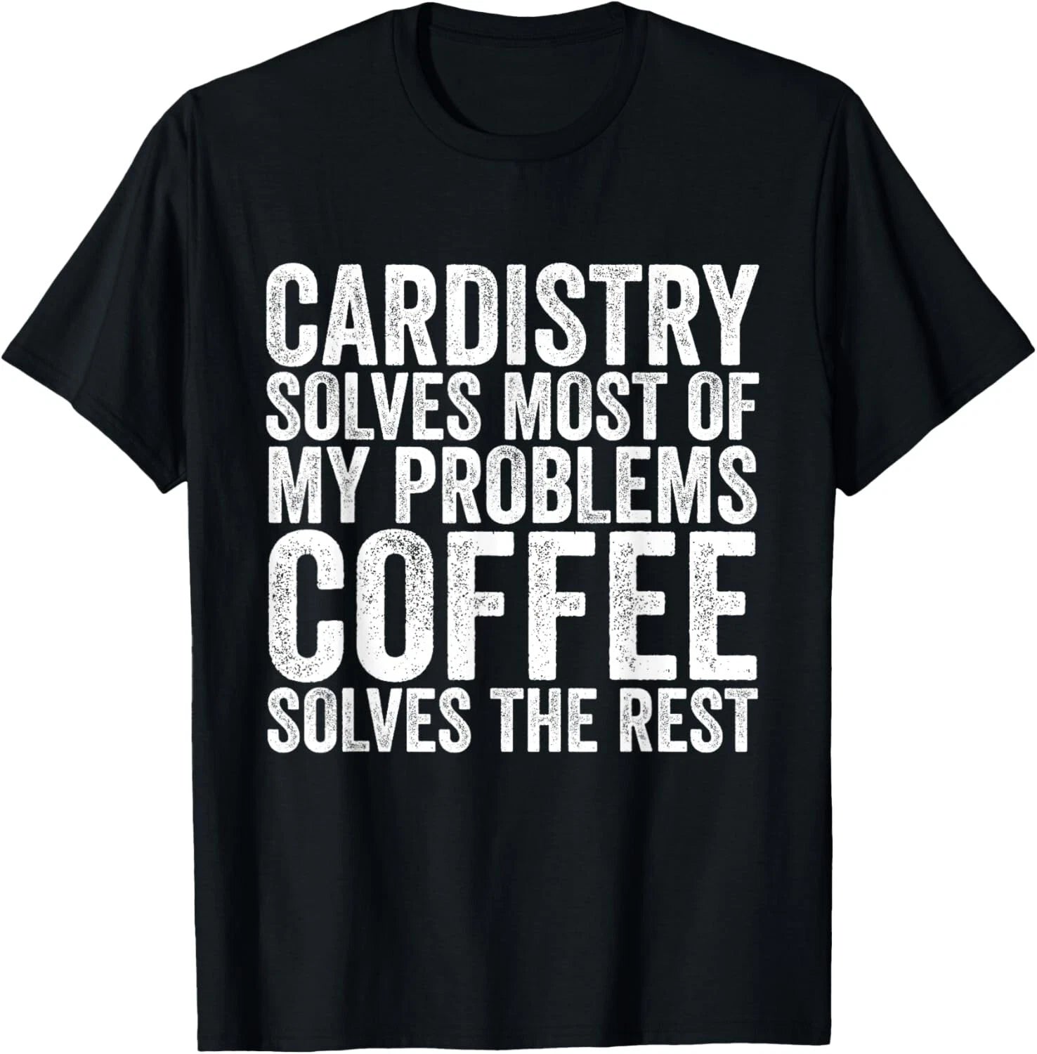 Cardistry Lover Vintage Coffee Funny Cardistry For Men Women Gift Unisex T-Shirt