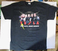 Tesla 2013  Lazy Days Tour T-Shirt L Excellent Original 2 sided Signed Dave Rude