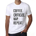 ULTRABASIC men's t-shirt coffee critical nap rehearsal coffee criticize nap