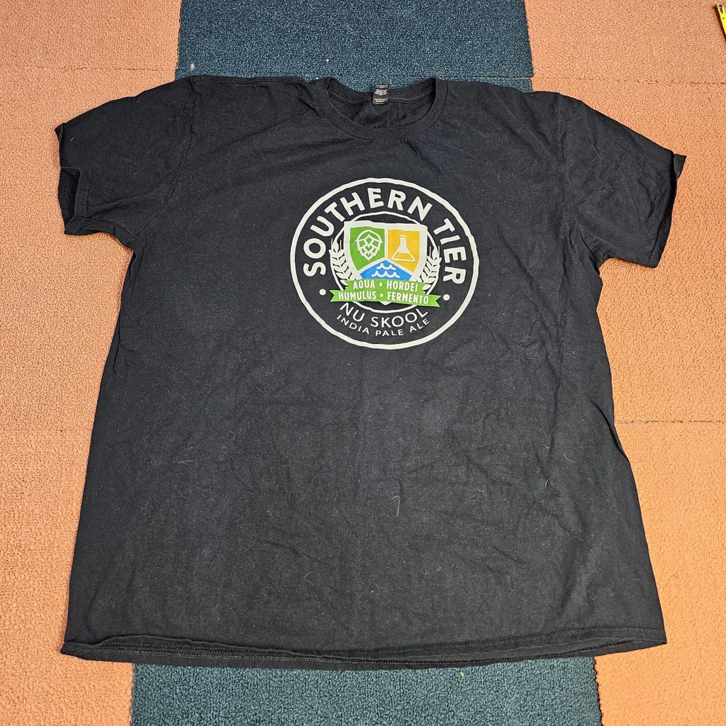 SOUTHERN TIER India Pale Ale Nu Skool Brewing Co Men T-Shirt 2XL Black XXL V0a