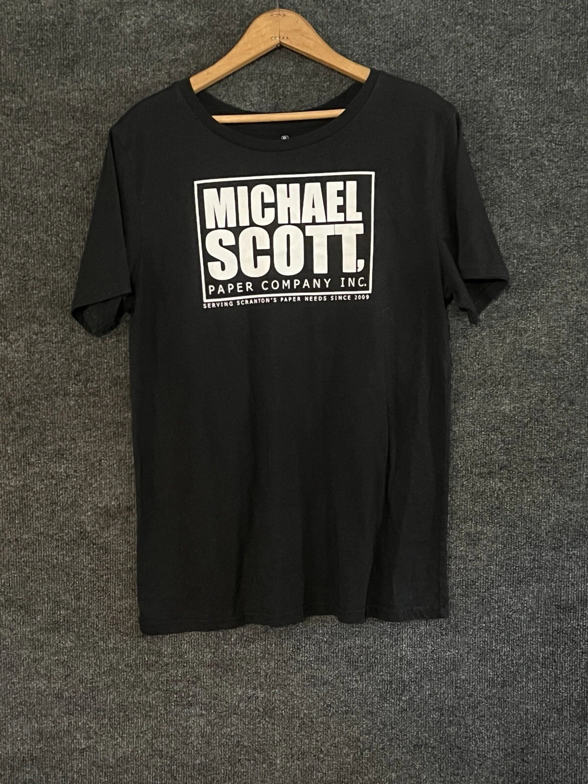 The Office Shirt XL Michael Scott Paper Company Black That’s What She Said