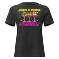 Women's Relaxed T-Shirt/Christmas Wine T-Shirt