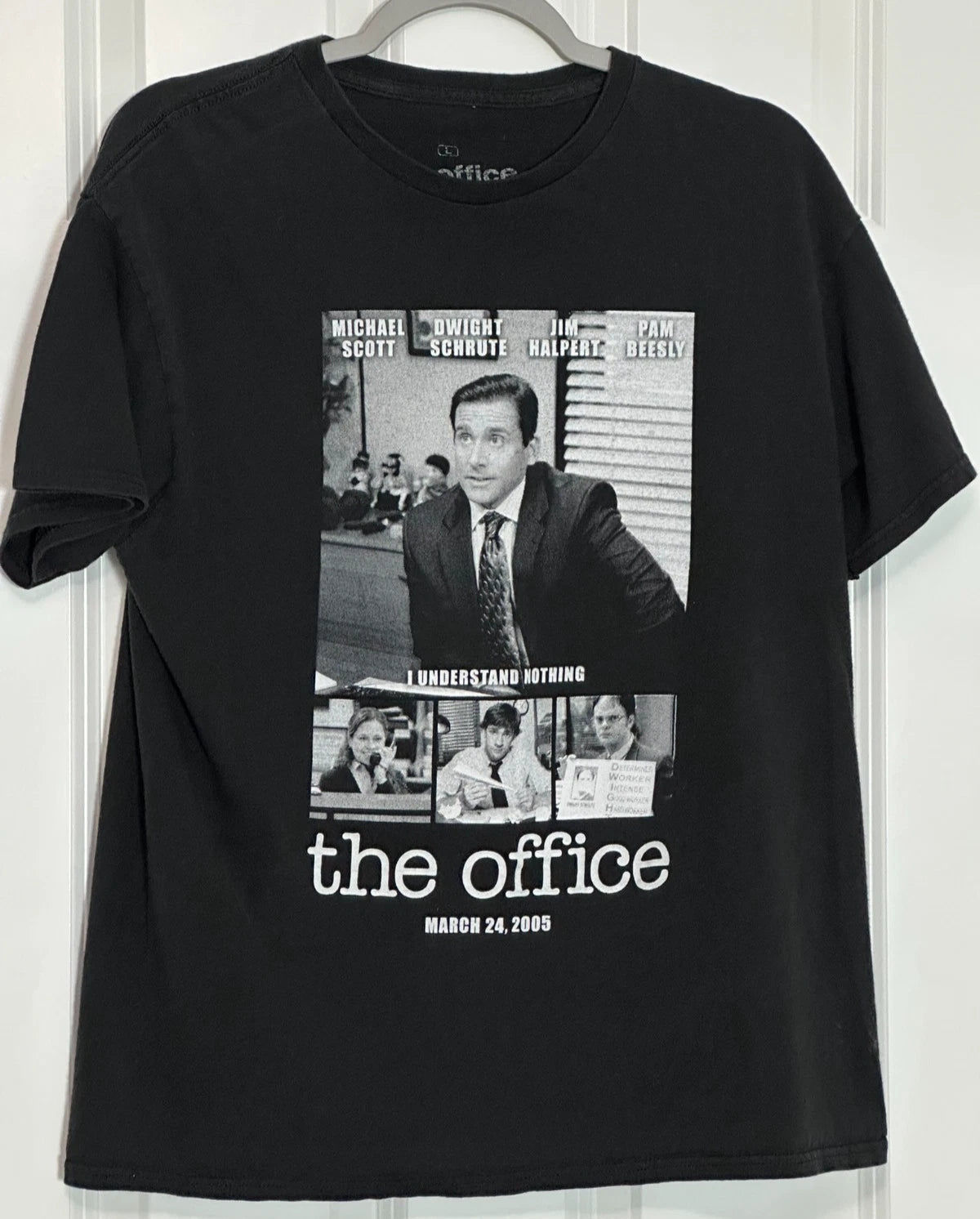 The Office Premier Day T Shirt March 24 2005 Black Size L