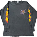Vintage 1993 Ugly Kid Joe Goddamn Devil Flame Long Sleeve Band Shirt XL