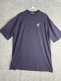 LAZY OAF Small/Medium Athlesiure T Shirt With Back Graphic Design