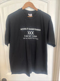 Vtg. Moonlight Bunny Ranch XXX Fantasy Camp Brothel Cathouse T Shirt XL Black