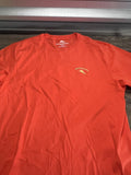 Tommy Bahama Shirt Mens Large Orange Hoppy Holidays Graphic Beer Mug