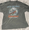 VTG 80s Budweiser Tee Mens Gray Beer Tee Size L
