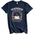 Entrepreneur Fueled By Coffee Funny Entrepreneurship T-Shirt