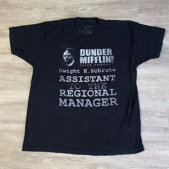 Dwight Schrute The Office Assistant to the Regional Manager Mens XL T Shirt