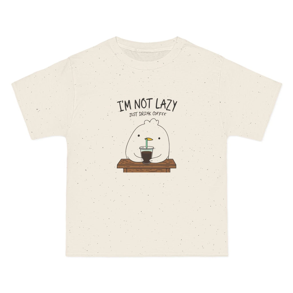 Funny Coffee Lover T-Shirt, Lazy Tee, Comfy Apparel, Gift for Coffee Lovers