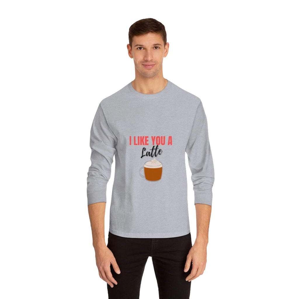 Men's Coffee tshirt women's  Classic Long Sleeve Tee coffee lovers