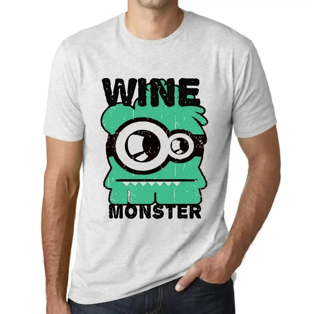 Men's Graphic T-Shirt Wine Monster Eco-Friendly Limited Edition Short Sleeve