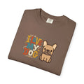 I Love My Dog French Bulldog T-Shirt | Cute Paw Graphic Comfort Colors