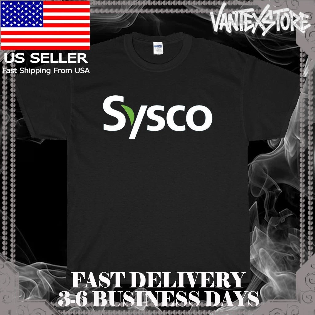 NEW SHIRT SYSCO CLASSIC LOGO MEN'S T-SHIRT FUNNY AMERICAN USA SIZE S-5XL