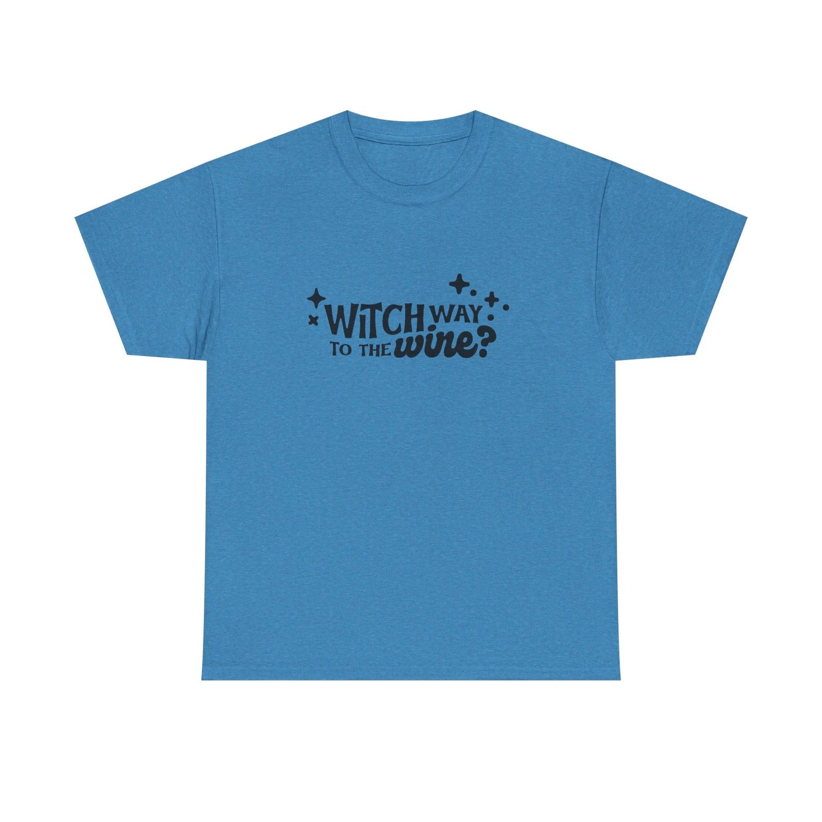 Witch Way to the Wine? Funny Halloween Cotton Tee, Wine Lover Shirt, [...]