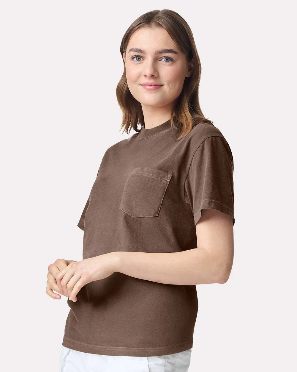 🔥 Comfort Colors Unisex Garment-Dyed Heavyweight Pocket T-Shirt UpTo 3XL 6030 a
