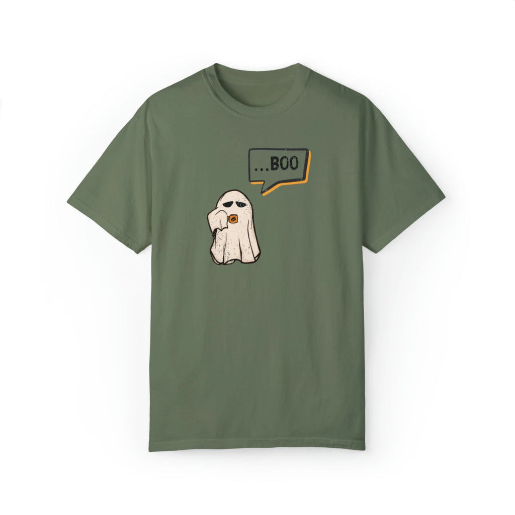 Need Coffee T-Shirt, Halloween Ghost Shirt, Sarcastic Funny Halloween Shirt