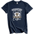 Scientist Fueled By Coffee Funny T-Shirt Gift for Scientist