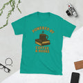 Powered by Coffee & Books Graphic Tee Unisex Reading Shirt Gift for Book Lovers