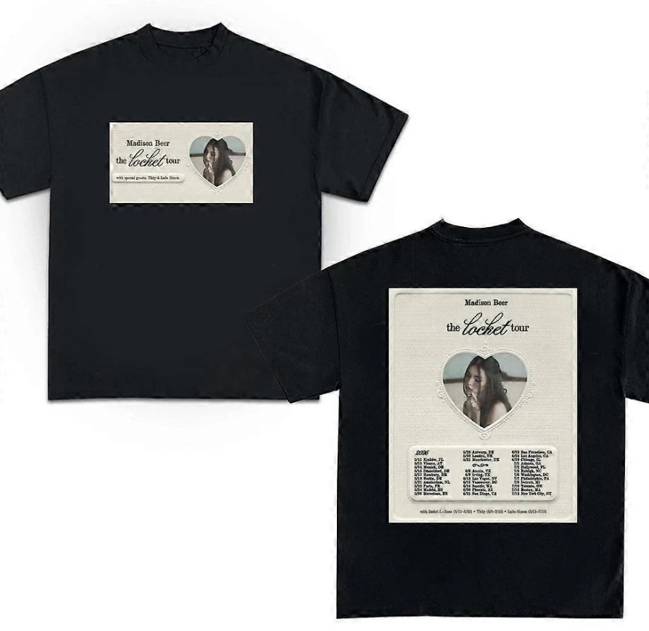Madison Beer The Locket Tour 2026 World Tour Schedule Dates T-Shirt