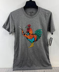 Black Rifle Coffee Company Tacticock Graphic T-Shirt Heather Gray Sz. S Men’s