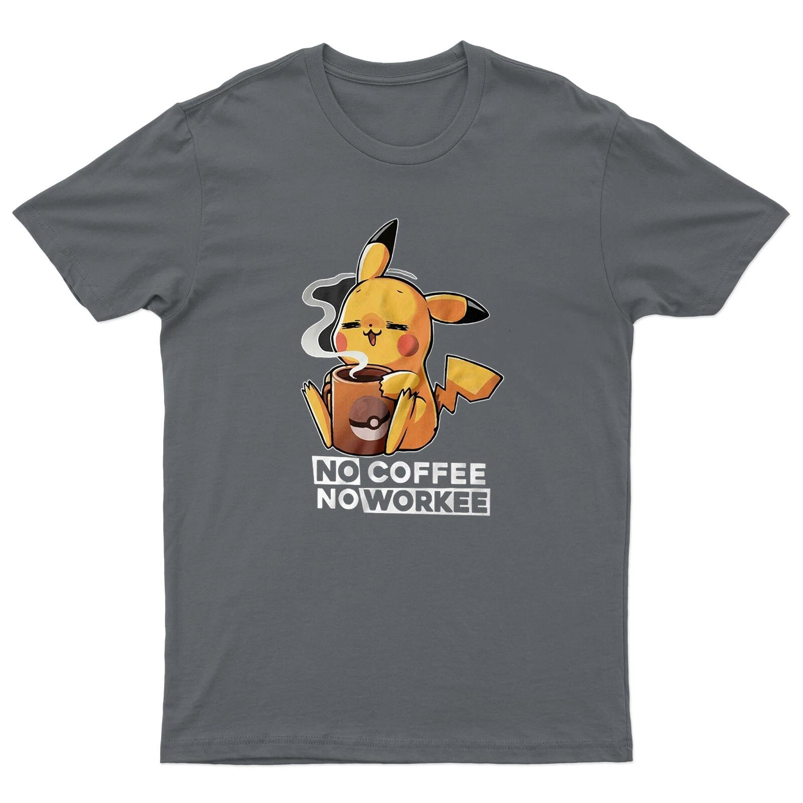 No Coffee No Workee Tshirt Unisex & Funny  Mens T-Shirt #DG