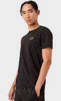 EA7 EMPORIO ARMANI Core Identity Men's Black T-Shirt Size Medium NEW