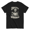 Completely Unhinged Shirt Funny Retro Woman Tee  Sarcastic Wine Lover Gift