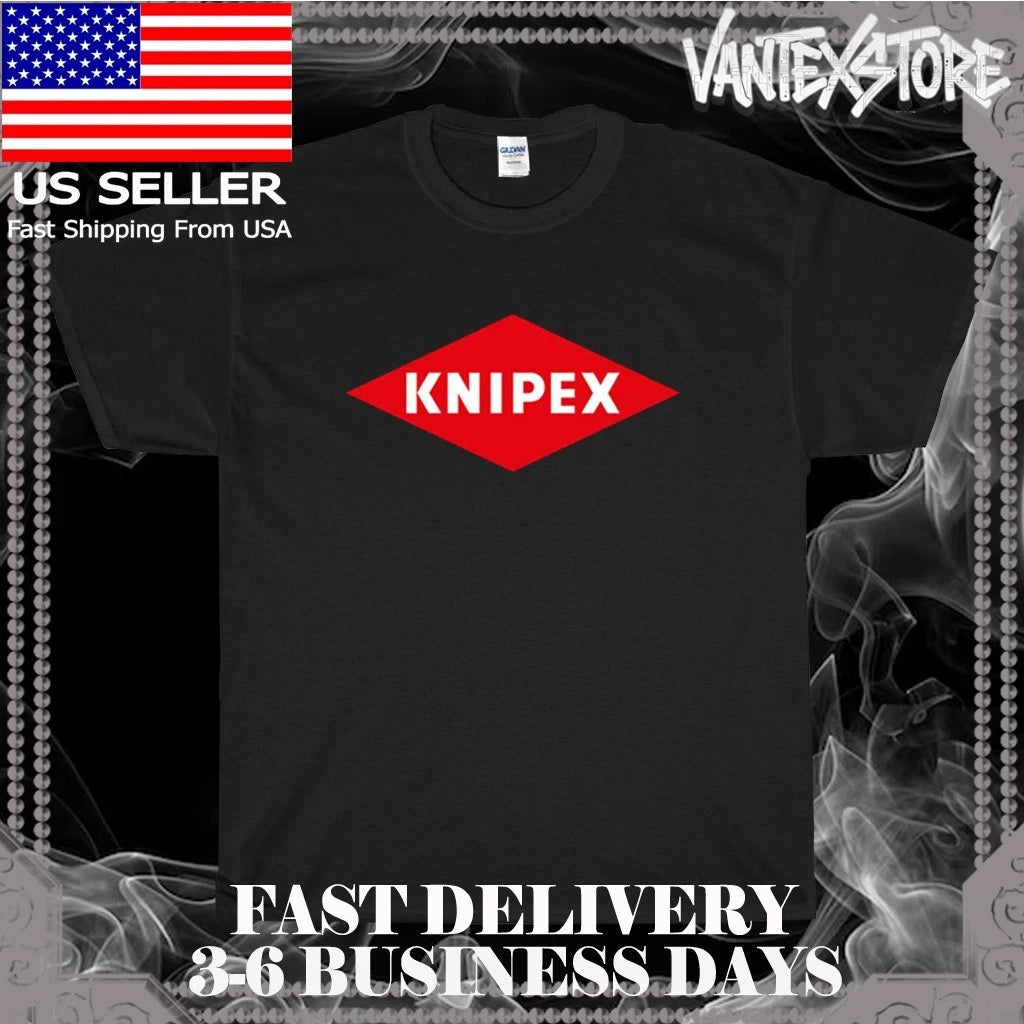 NEW SHIRT KNIPEX FIRMEN LOGO MEN'S T-SHIRT FUNNY AMERICAN USA SIZE S-5XL