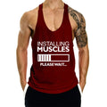 Men's Gym Stringer Tank Tops Bodybuilding Workout Muscle Vest Sleeveless Shirts