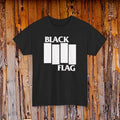 Black Flag Music Punk Rock Band Tee , Music Shirt