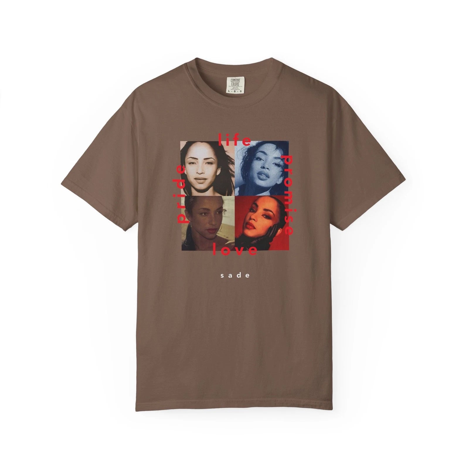 Sade Life Promise Love Pride Smooth Operator Tee Shirt Vintage 90s Pop R&B