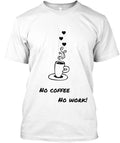 Coffee Lovers T-shirt Made in the USA Size S to 5XL