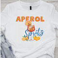 Aperol Spritz TShirt Summer Cocktail Shirt Italian Drink Unisex Gildan Tee