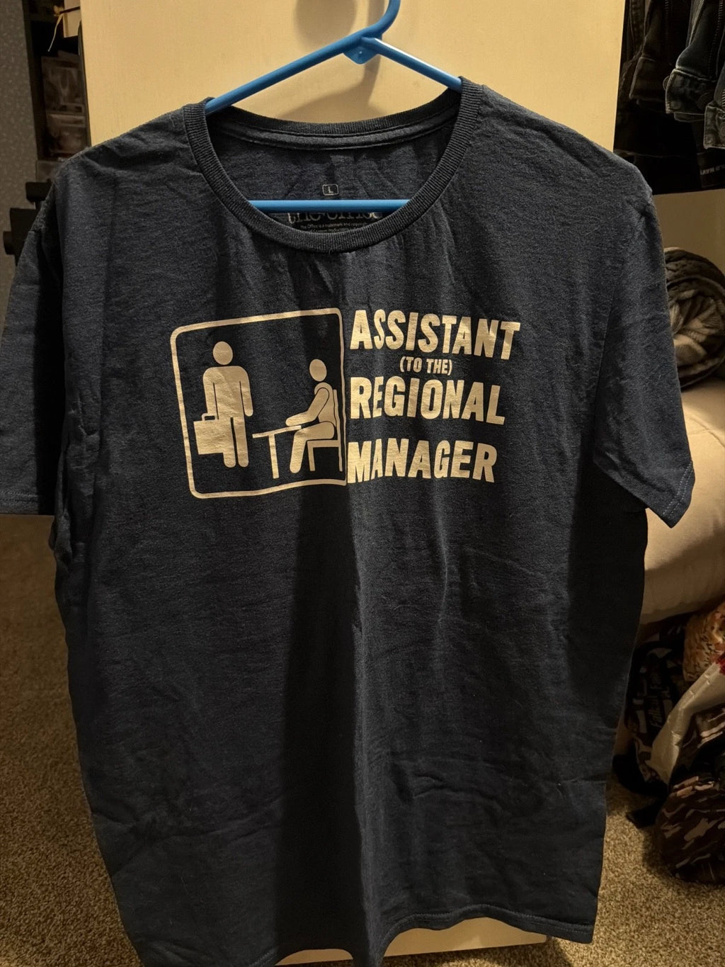 The Office The Office Assistant (To The) Regional Manager Large T-Shirt