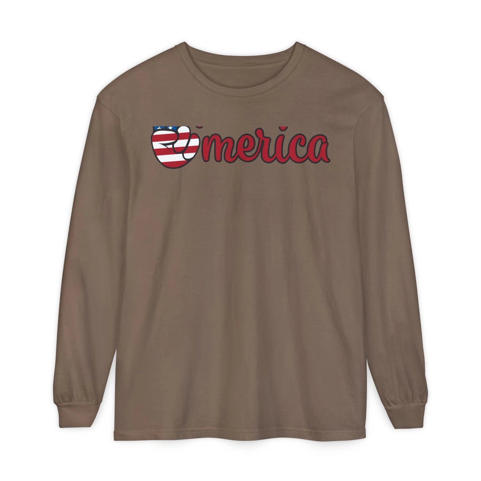 Unisex Garment-dyed Long Sleeve T-Shirt
