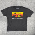 Black Rifle Coffee Company Shirt Mens XL Graphic Charcoal Grey Sunset
