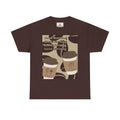 Good Morning Coffee Cups T-Shirt | Retro Caffeine Graphic Tee