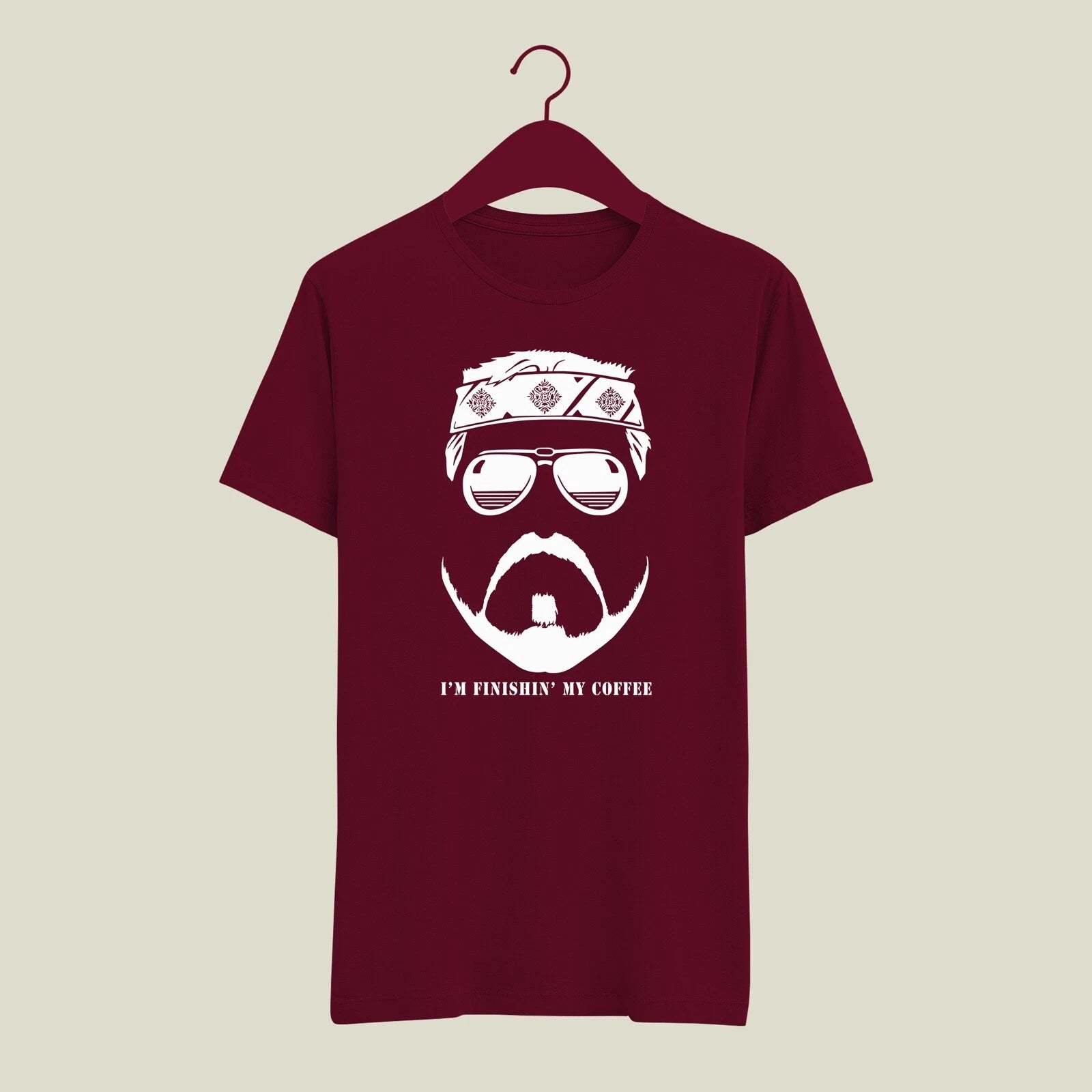The Big Lebowski T-Shirt | I'm Finishing My Coffee | Walter Sobchak |