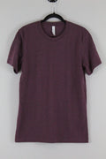 Men's Short Sleeve T-Shirt Size Small BELLA+CANVAS Color Red Wine NWOT