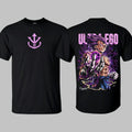 Limited Vegeta Ultra Ego Shirt Acid Washed Tee Dragon Ball Super Anime Men Top