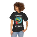 Introverted Alien Enthusiast Tee - Your Cosmic Conversation Starter! Tshirt