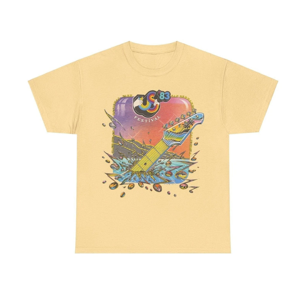 US Music Festival 1983 San Bernardino Nostalgic T-shirt